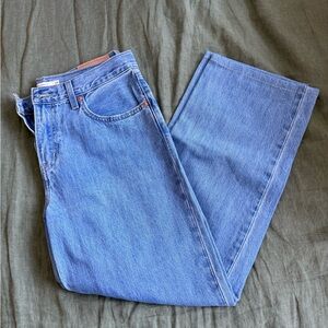Levi's Light Blue Straight Jeans